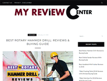 Tablet Screenshot of myreviewcenter.com